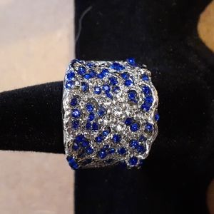 Sterling silver 925 & tanzinite colored ring size 7